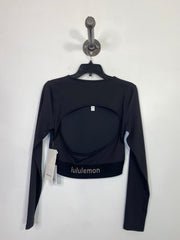 Lululemon Blk Logo Elastic Lsv