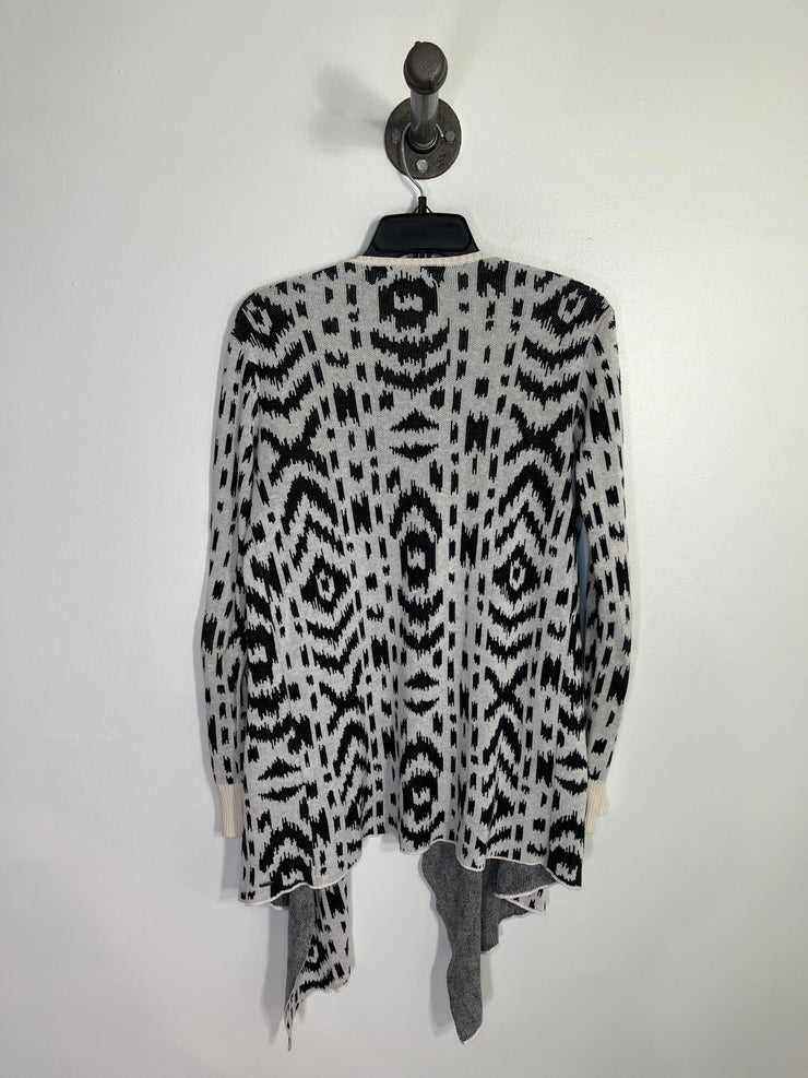 Volcom Blk/Wht Knit Cardigan