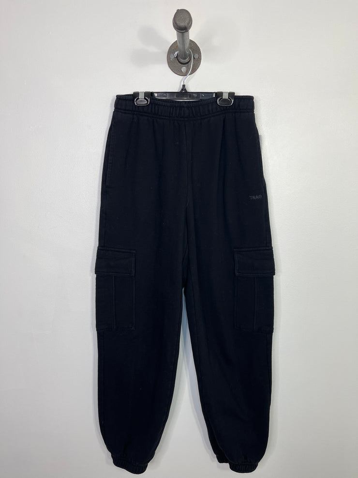 Tna Black Utility Sweatpants