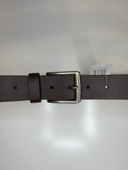 Perry Ellis Brown Leather Belt