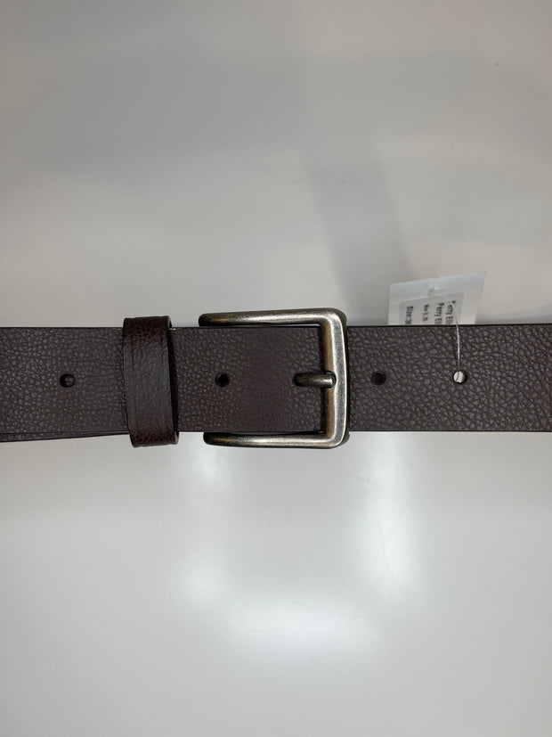 Perry Ellis Brown Leather Belt