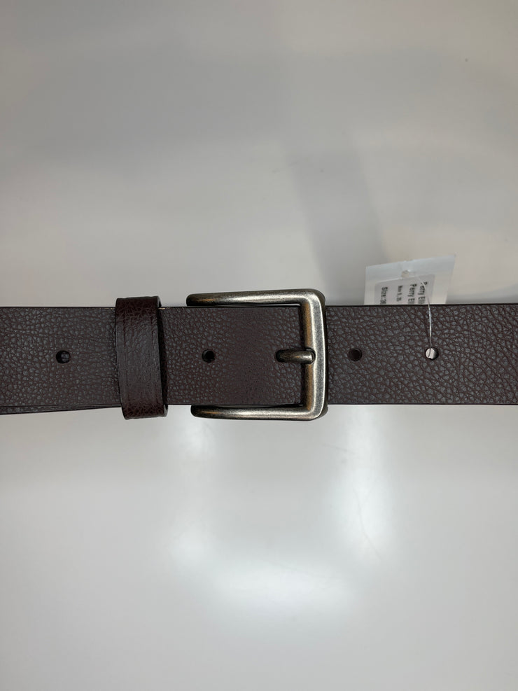 Perry Ellis Brown Leather Belt