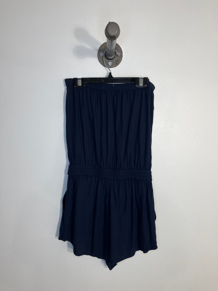 Sunday B. Nvy Strapless Romper