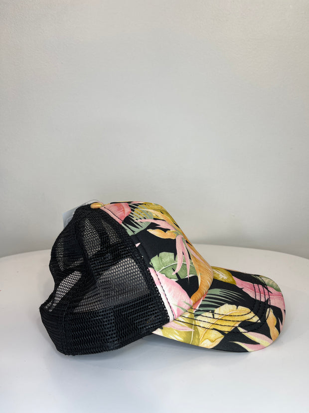 BillaB. Blk Mesh Baseball Cap