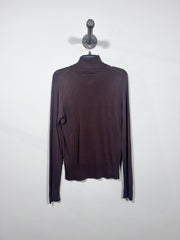 BCBG Brown Turtleneck Shirt