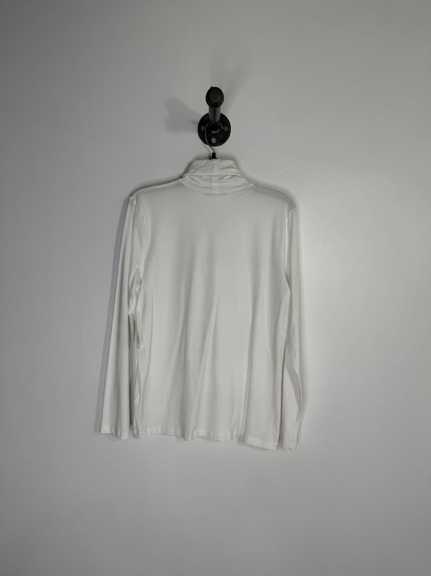 Joe Fresh White Lsv TurtleNeck