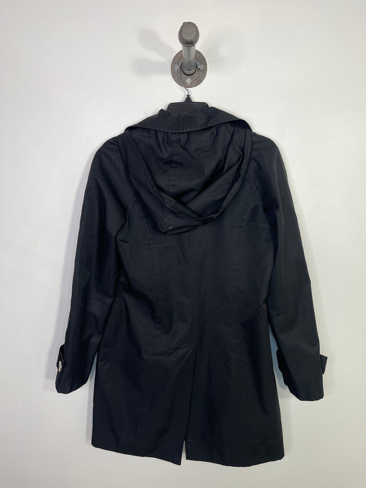 London Fog Black Trench Coat