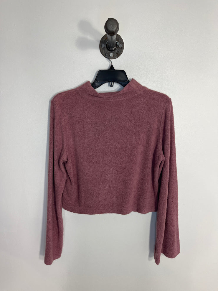 Joe Fresh Pink Fuzzy Lsv