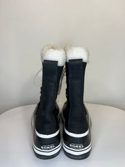 Sorel Blk/Wht Lace Winter Boot