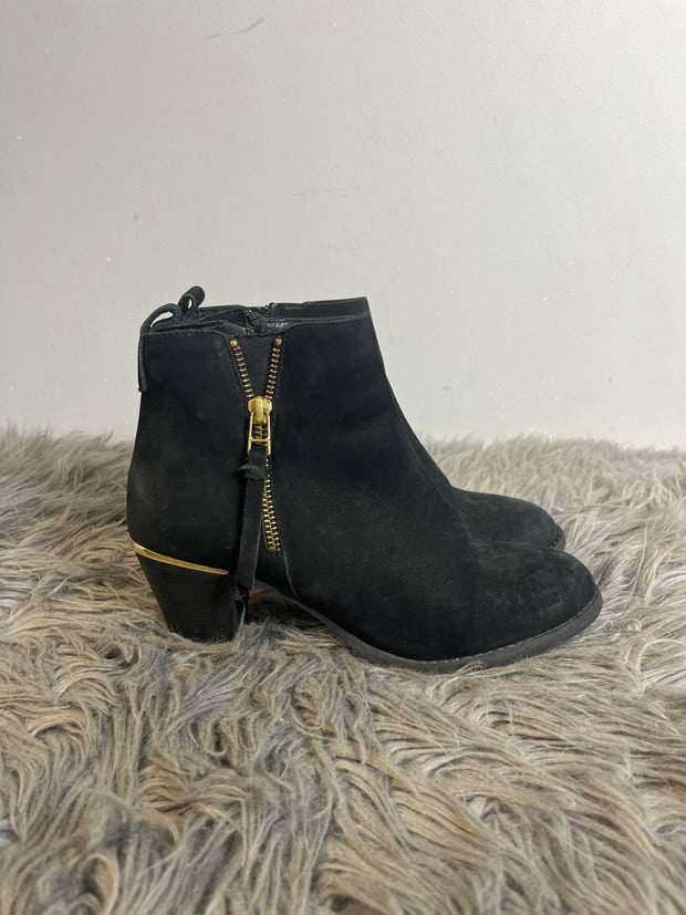 Steve Madden Black Ankle Boots