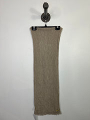 Calvin Klein Beige Knit Scarf