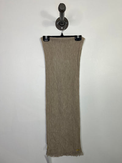 Calvin Klein Beige Knit Scarf