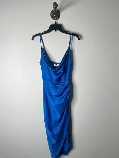 Mable Blue Scrunch Maxi Dress