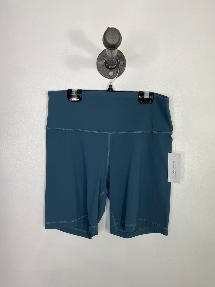 Tna Blue Biker Shorts