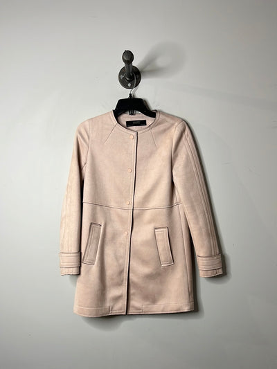 Zara Pink Button-Up Jacket