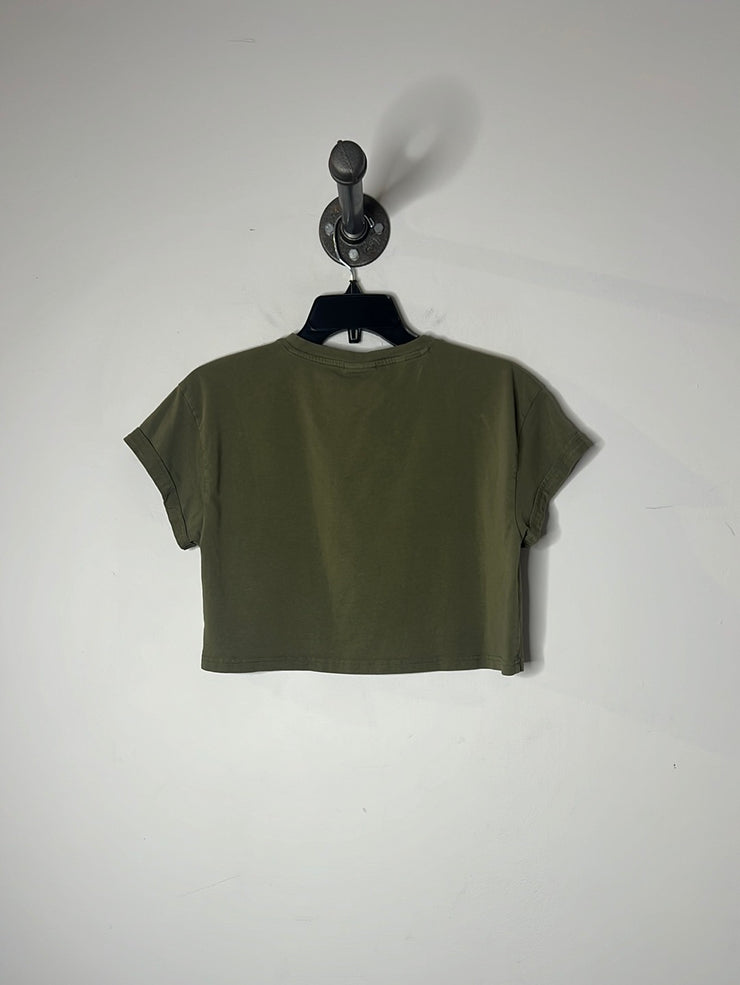 Gymshark Green Crop T-Shirt