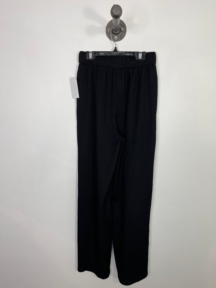 H&M Blk Straight Leg Pants