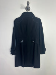 Majora Black Trench Coat