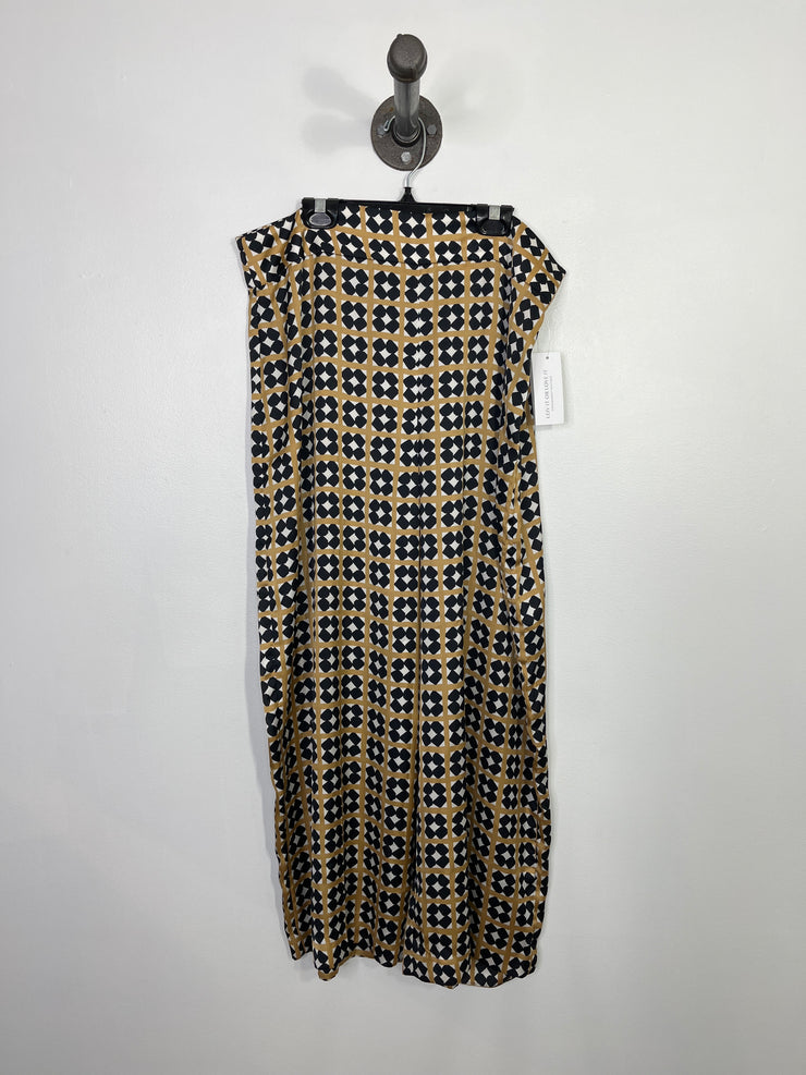 Zara Sheer Pattern Wide Pants