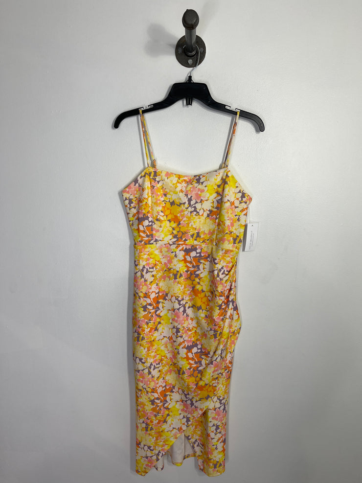 Laundry Ylw Floral Wrap Dress