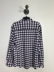 Hudson N. Purple Plaid LngSlv