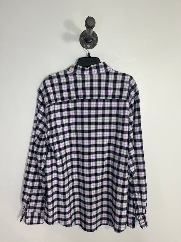 Hudson N. Purple Plaid LngSlv