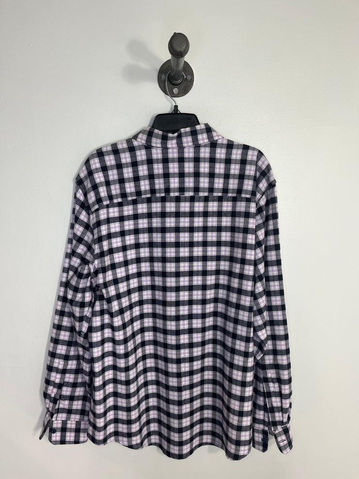 Hudson N. Purple Plaid LngSlv