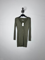 Abercrombie Green Rib Dress