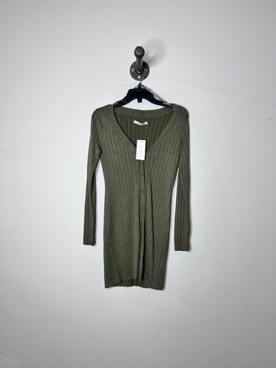 Abercrombie Green Rib Dress