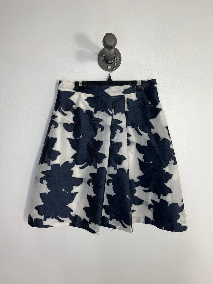 Portmans S. Nvy Floral Skirt