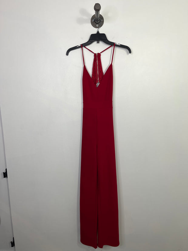 Joe & Elle Red Jumpsuit