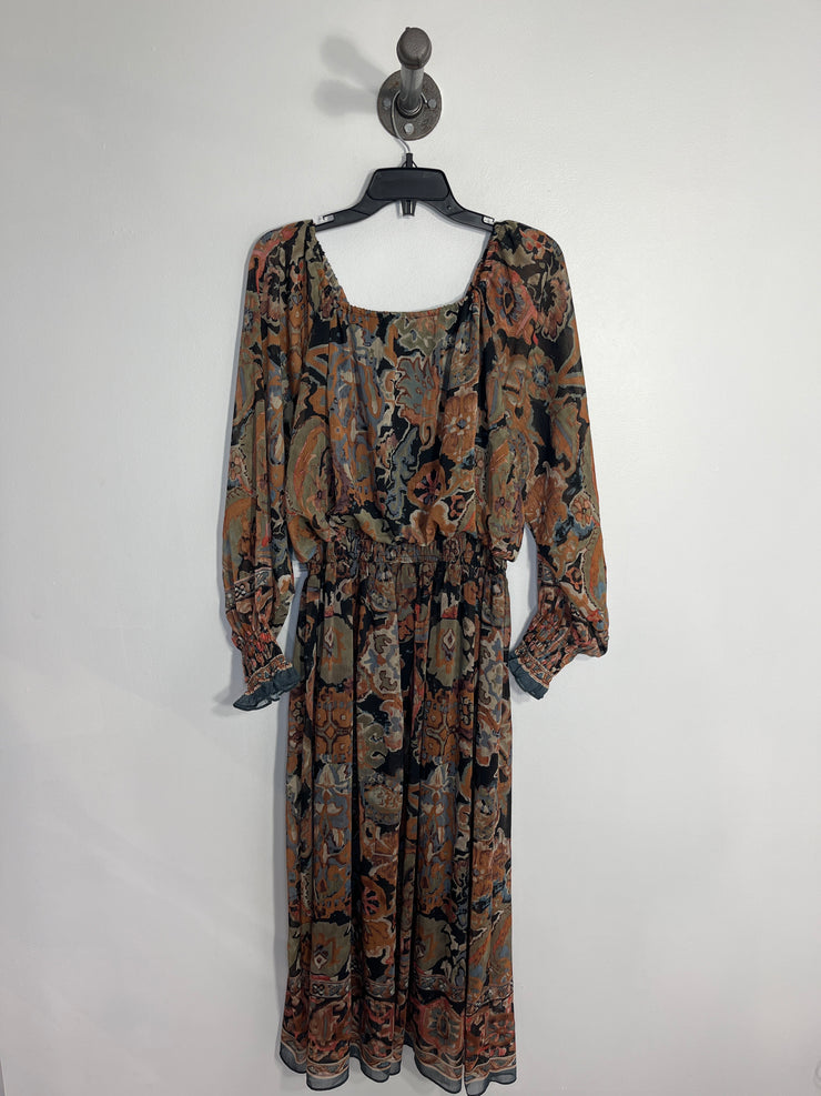 Dex Pattern Boho Maxi