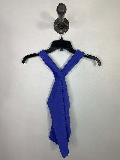 Design Lab Purple Ribbed Tank