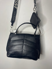 Steve Madden Blk Purse