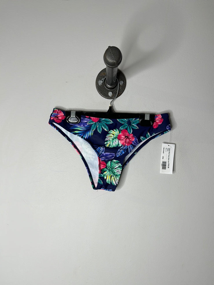 Shein Blue Floral Bikini Set