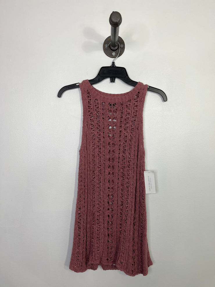 AE Pink Knit Tank