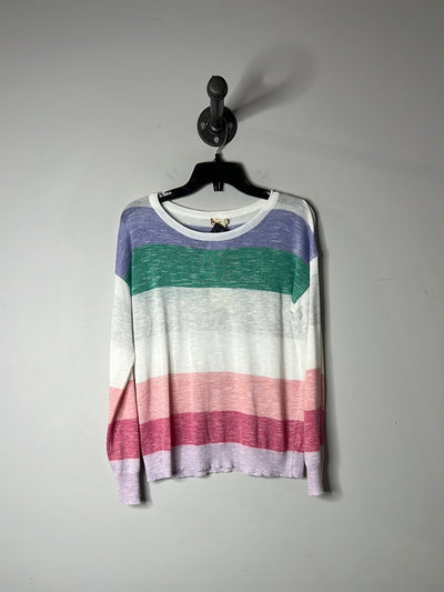 Hem & Thread Stripe Lsv Shirt