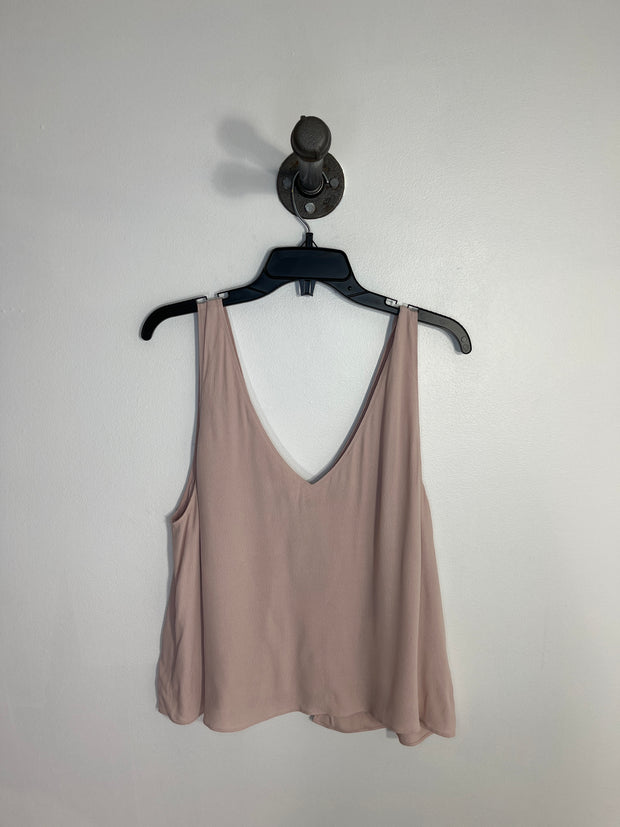 Wilfred PInk Tied Tank Top