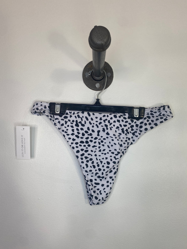 Zaful Blk/Wht Spotted Bikini