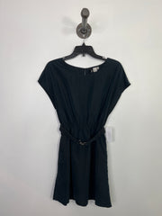 Divided Black Casual Dress