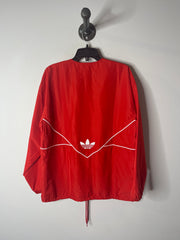 Adidas Red Windbreaker