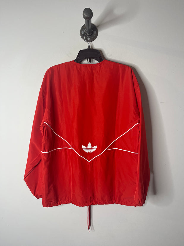 Adidas Red Windbreaker