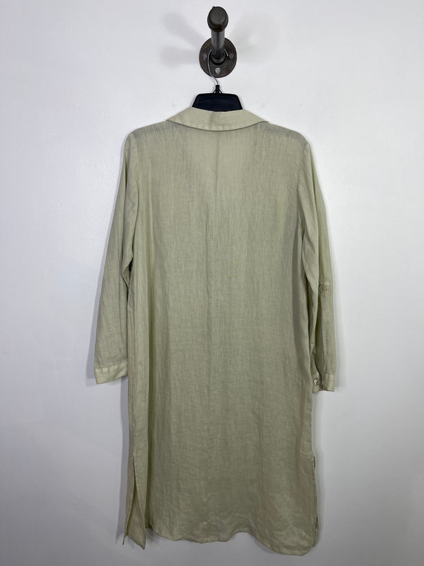 Zara Light Green Lsv Dress