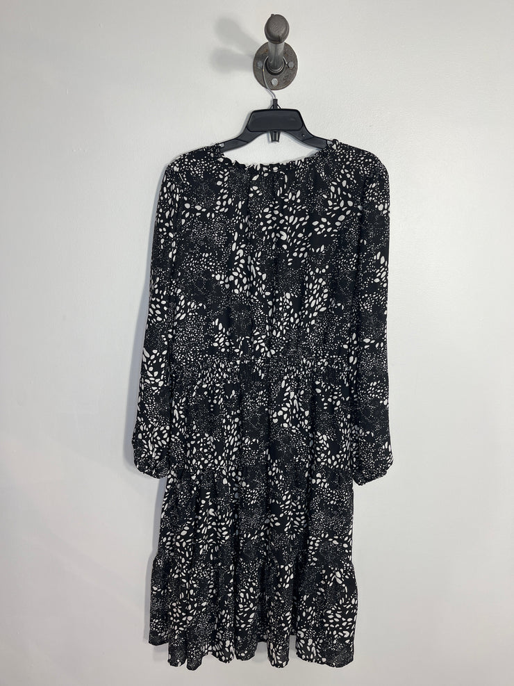 House Harlow Blk/Wht Dress