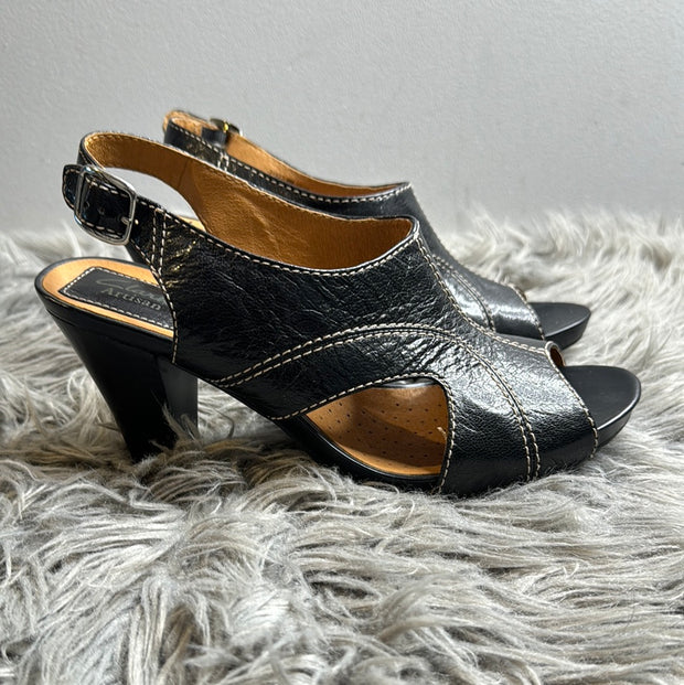 Clarks Artisan Black Heels