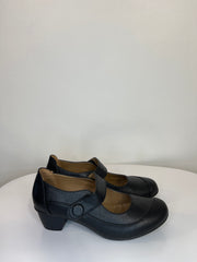 Kelly & Katie Black Small Heel