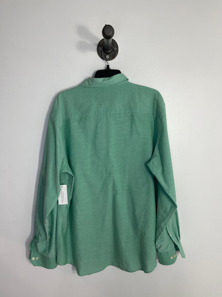 Arrow Mint LngSlv Button Up