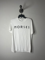 Horses White T-Shirt