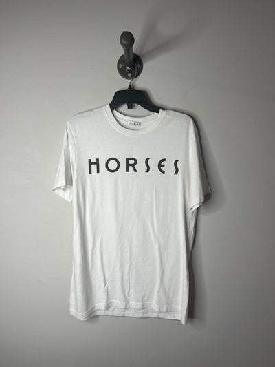 Horses White T-Shirt