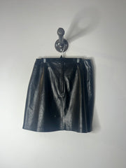 Danier Black Leather Skirt